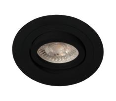 Brosline 3024 - Įleidžiamasis šviestuvas TOCHI 1xGU10/10W/230V, juodas