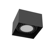 Brosline 1267 - Taškinis šviestuvas CAGE 1xGU10/18W/230V juodas