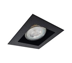 Brosline 3032 - Įleidžiamas šviestuvas CAGE 1xGU10/10W/230V juodas