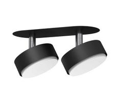 Brosline 3261 - Įleidžiamas taškinis šviestuvas DROP 2xGX53/9W/230V juodas