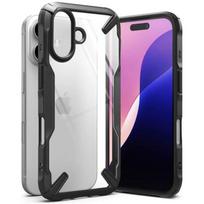 Ringke iPhone 16 dėklas Fusion X Juodas
