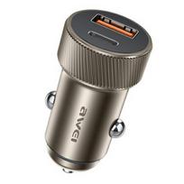 AWEI Self-charging. C-857 33W USB+USB-Brown/brown