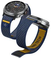 Mėlyna apyrankė Samsung Galaxy Watch 8 / Classic (40 / 44 / 46 mm) laikrodžiui "Spigen Athlex Air"