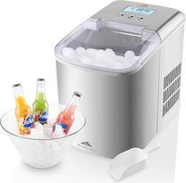 "ETA Glacial" ledo kubelių aparatas, nerūdijantis plienas, ledo kubelių gaminimo aparatas, 2 litrai, 2 ledo kubelių dydžiai, gamybos pajėgumas 15 kg / 24 vienetai, ekranas, valymo programa I