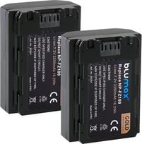 2 x "Blumax" baterija, suderinama su "Sony NP-FZ100" | 2250 mAh - skirta "Alpha 9 III A9 III A9 A9S - 7C 7R4 / A7C A7 III - IV // A1 6600/6700 FX3 FX30 ZV-E1