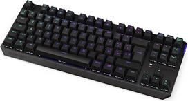 ENDORFY "Thock TKL Wireless IT Red", "Kailh Box Red" linijiniai jungikliai, belaidė 2,4 GHz ir "Bluetooth" klaviatūra, TKL 80% mechaninė klaviatūra, itališkas išdėstymas EY5G006