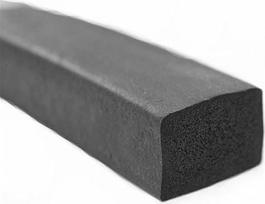 EPDM plokščios izoliacinės gumos putų kempinė nuo 2 mm iki 30 mm x nuo 8 mm iki 50 mm 5 metrų juodas putų tarpas (dydis: 10 mm, stilius: 10