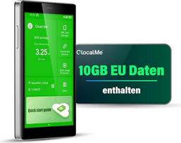 GlocalMe G4Pro 4G LTE mobilusis WLAN maršrutizatorius, SIM kortelės nereikia, 2,4GHz/5GHz WiFi prieigos taškas, 10GB duomenų ES, 3900 mAh 12 val., aprėptis daugiau nei 200 šalių, nešiojamasis WiFi, skirtas kelionėms, verslo kelionėms