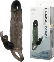Penio mova Lybaile Brave men Vibro Penis, juoda