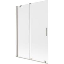Mexen Velar vonios pertvara, 2-dalių slankiojančios durys, 120 x 150 cm, matinis stiklas, šlifuotas nikelis - 896-120-000-31-97