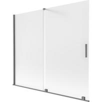 Mexen Velar vonios perdanga 2-durys stumdomos 180 x 150 cm, matinė, šaunamasis metalas - 896-180-000-31-95