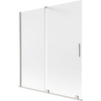 Mexen Velar vonios pertvara, 2-jų dalių, 150 x 150 cm, matinė, šlifuotas nikelis - 896-150-000-31-97