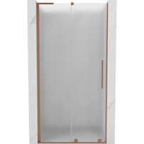 Mexen Velar L stumdomos dušo durys 90 cm, matinis, šlifuotas varis - 871-090-003-31-65