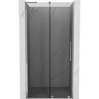 Mexen Velar L slankiojančios dušo durys 110 cm, grafitas, chromas - 871-110-003-41-01