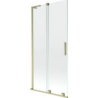 Mexen Velar L vonios dušo sienelė 2 dalių, stumdomos durys 95 x 150 cm, permatoma, auksinis šlifuotas - 896-095-003-01-55