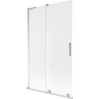 Mexen Velar L vonios sienelė, dviejų dalių stumdomas 110 x 150 cm, matinis, chromas - 896-110-003-31-01