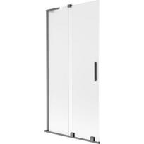 Mexen Velar L vonios sienelė, 2 varstomos durys, stumdomos, 90 x 150 cm, matinės, ginklų pilkai šlifuota - 896-090-003-31-66