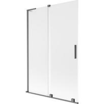 Mexen Velar L vonios pertvara su 2 stumdomomis durimis 120 x 150 cm, matinė, šlifuota pilka - 896-120-003-31-66
