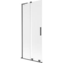 Mexen Velar L vonios ekranas 2-jų dalių stumdomas 85 x 150 cm, matinė, juodas metalas - 896-085-003-31-95
