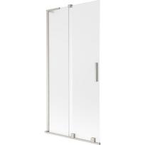 Mexen Velar L vonios ekrano 2-durų slankiojama 90 x 150 cm, matinė, šlifuotas nikelis - 896-090-003-31-97