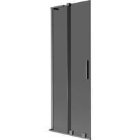 Mexen Velar L vonios ekranas, dviejų dalių stumdomas, 70 x 150 cm, grafitas, šlifuotas gun gray - 896-070-003-41-66