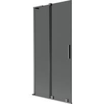 Mexen Velar L dvigubas stumdomas vonios ekranas 90 x 150 cm, grafitas, šepetėlis gun gray - 896-090-003-41-66