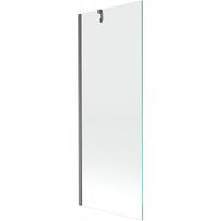 Mexen Next vonios ekranas 1-duris 70 x 150 cm, permatomas, grafito pilkas šlifuotas - 895-070-000-00-00-66