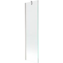 Mexen Next vienos dalies vonios ekrano durys 50 x 150 cm, skaidrios, šlifuotas nikelis - 895-050-000-00-00-97