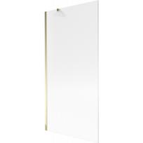 Mexen Next vonios kambario pertvara 1-durų 90 x 150 cm, dryžuotas, auksinis - 895-090-000-00-09-50