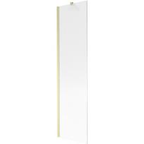 Mexen Next vonios pertvara 1-durų 50 x 150 cm, dryžuota, auksinė šlifuota - 895-050-000-00-09-55