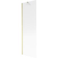 Mexen Next vonios ekrano 1-durų 60 x 150 cm, dryžuotas, auksinis šlifuotas - 895-060-000-00-09-55