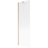 Mexen Next vonios ekrano 1-duris 60 x 150 cm, dryžuotas, šlifuotas varis - 895-060-000-00-09-65