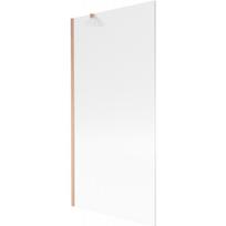 Mexen Next vonios pertvara 1-duris 90 x 150 cm, dryžiai, matinė varis - 895-090-000-00-09-65