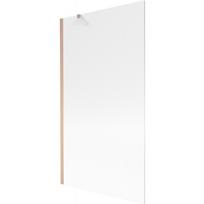 Mexen Next vonios pertvara vienos dalies 100 x 150 cm, dryžiai, šepečiu išvalyta varis - 895-100-000-00-09-65