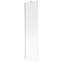 Mexen Next vonios pertvara vienos dalies 50 x 150 cm, dryžuotas, šlifuotas nikelis - 895-050-000-00-09-97