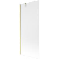 Mexen Next vonios pertvara 1-durų 80 x 150 cm, matinė, aukso šlifuota - 895-080-000-00-30-55