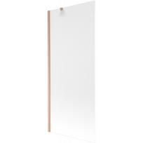 Mexen Next vonios panelė su vienu skydu, 80 x 150 cm, matinė, šlifuotas varis - 895-080-000-00-30-65