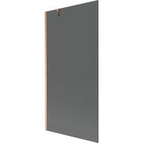 Mexen Next vonios pertvara 1-durų 90 x 150 cm, grafitas, šlifuotas varis - 895-090-000-00-40-65