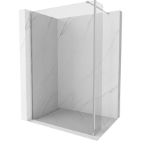 Mexen Kioto dušo sienelė Walk-in 90 x 40 cm, permatoma, chromas - 800-090-212-01-00-040