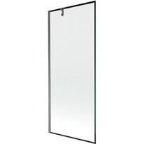 Mexen Next vonios pertvara 1-durų 80 x 150 cm, juodas rėmas, ginklų metalas - 895-080-000-00-70-95