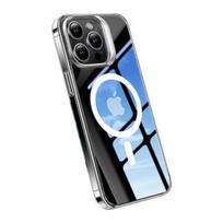 Torras telefono dėklas UPRO Lstand Clear-Mag iPhone 15 PRO (skaidrus)