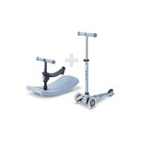 Mini Micro Deluxe Rock & Go LED paspirtukas | Ocean Slate