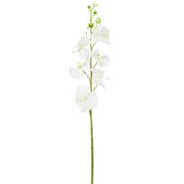 Dekoratyvinė gėlė Orchidėja balta/rožinė (12) h 90 cm