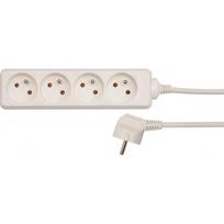 Ilgintuvas elektros 5 m 4 lizdų baltas 72509 Vorel