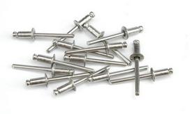 Kniedės nerūdijančio plieno 4,0x6,4 mm 50 vnt. 11123 Savex