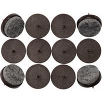 Padukai baldams iš veltinio su adatėle 20 mm 12 vnt. 74921