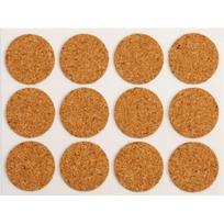 Padukai baldams kamštiniai apvalūs 28 mm 12 vnt. 74804