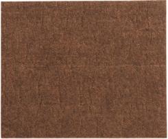 Padukas baldams iš veltinio 100*120 mm 1 vnt. rudas 74869