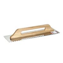 Trintuvė tinkavimui nerūdijančio plieno med.rank.dant. 480x130 mm  8x8 mm 3051 M