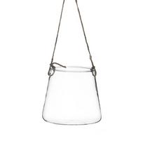 Vazelė stiklinė pakabinama (6) YQM5925-2 dia. 9.3*8.4cm SAVEX